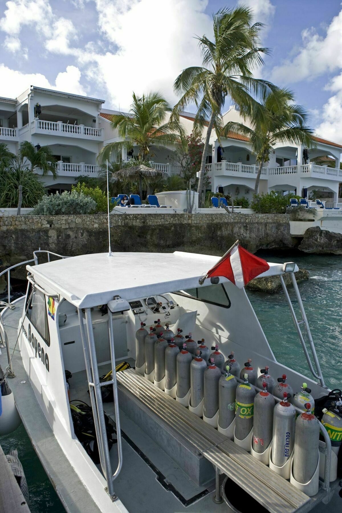 Belmar Oceanfront Apartments Bonaire Bagian luar foto